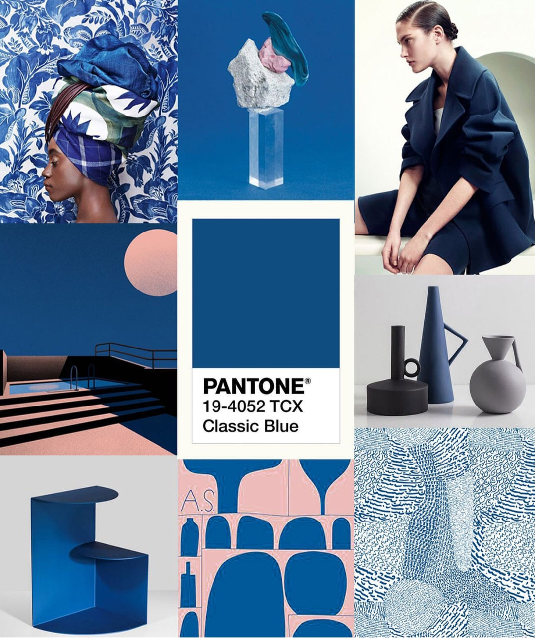 Pantone Color of the Year 2020 Classic Blue Amthyst Boutique