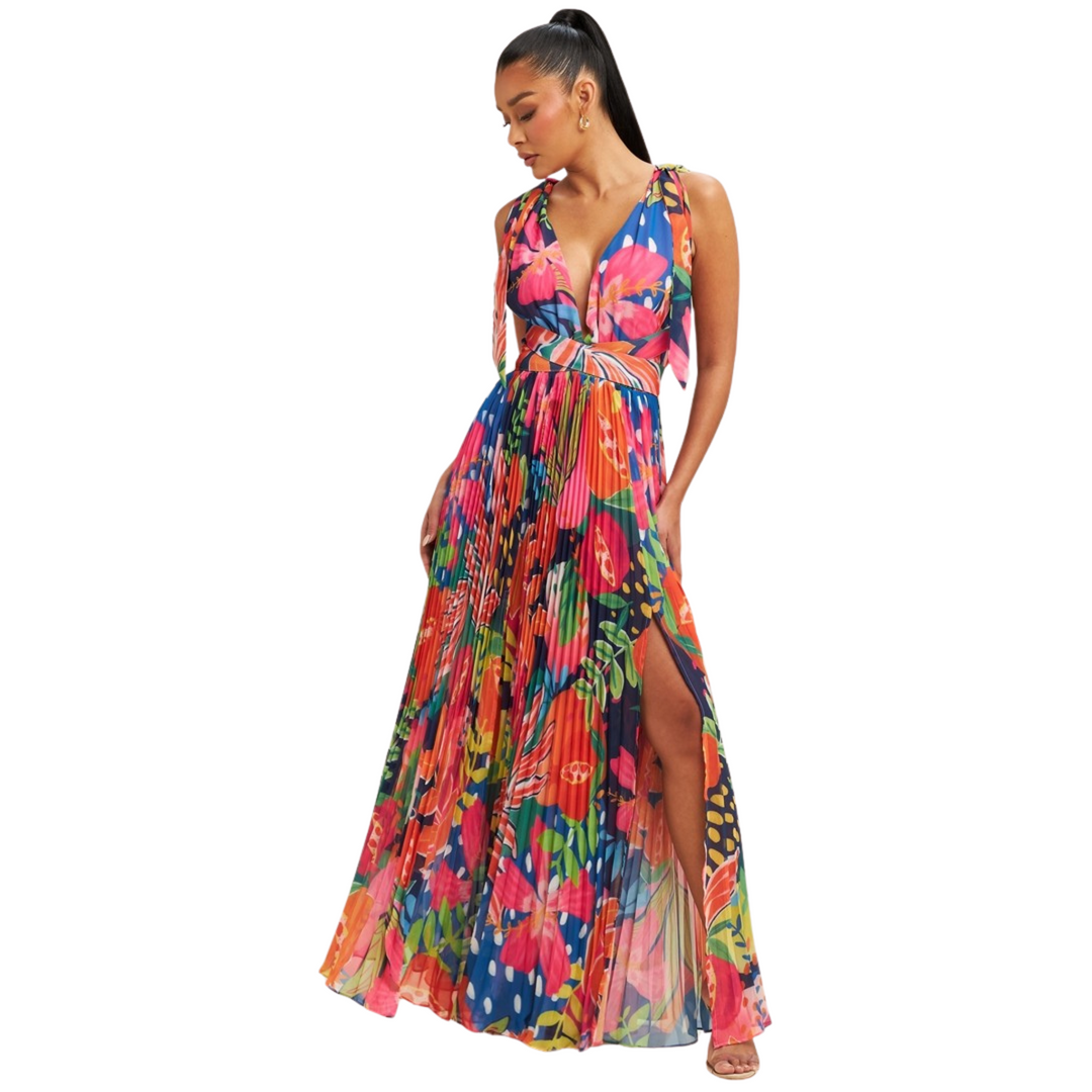 Noa Tropical Fiesta Maxi Dress