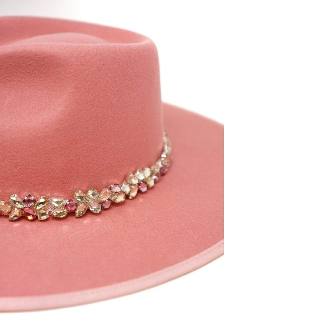 bling fedora hat