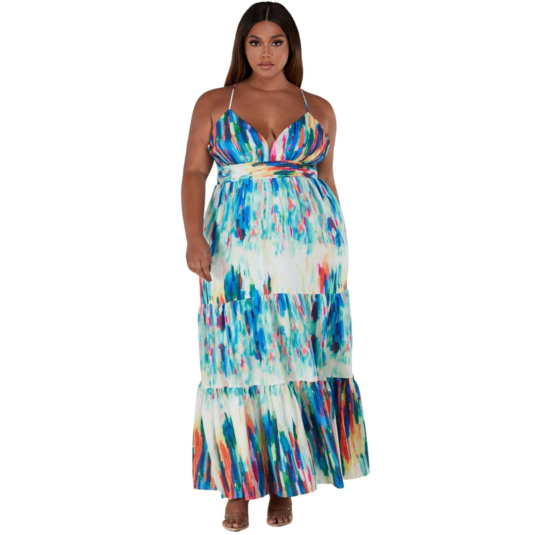 womens plus size maxi dresses