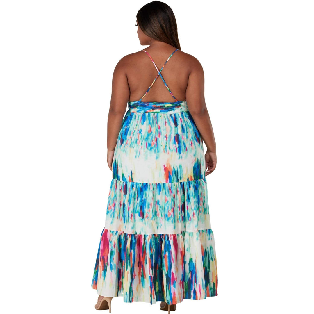 plus size maxi dresses sleeveless