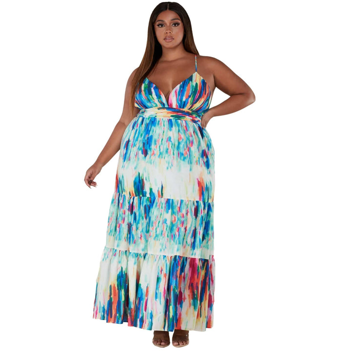 long plus size maxi dresses